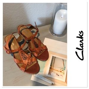 Clarks Ankle Strapped Sandals